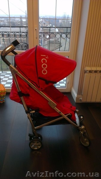 Видео! Коляска трость I'coo Pluto (Германия) - <ro>Изображение</ro><ru>Изображение</ru> #4, <ru>Объявление</ru> #1385714
