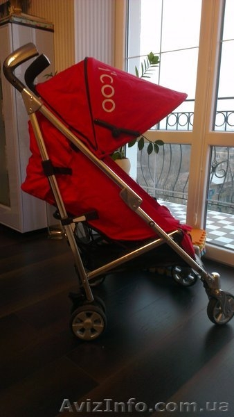 Видео! Коляска трость I'coo Pluto (Германия) - <ro>Изображение</ro><ru>Изображение</ru> #1, <ru>Объявление</ru> #1385714