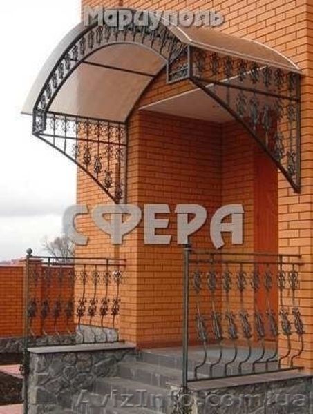 Кованые ворота, распашные, откатные, решетчатые, металлические калитки - <ro>Изображение</ro><ru>Изображение</ru> #7, <ru>Объявление</ru> #865535