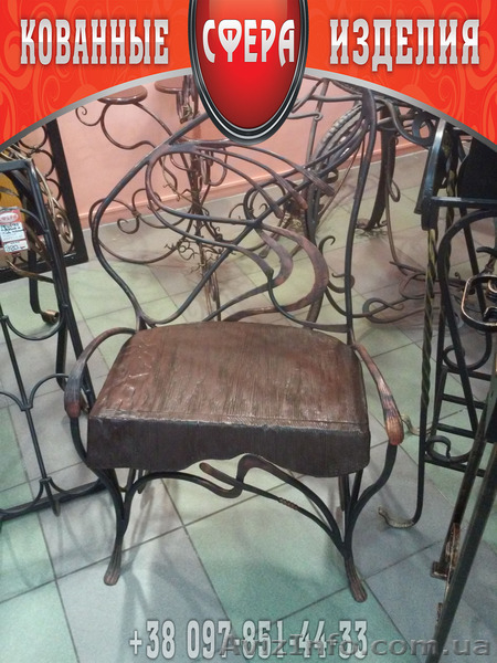 Кованые лавочки, скамейки для сада, кованые изделия от производителя. - <ro>Изображение</ro><ru>Изображение</ru> #3, <ru>Объявление</ru> #865569