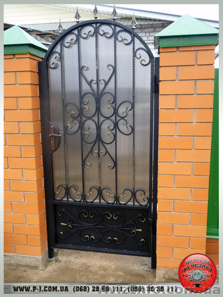Калитки кованые, сварные, решетчатые, арочные. - <ro>Изображение</ro><ru>Изображение</ru> #6, <ru>Объявление</ru> #1037249