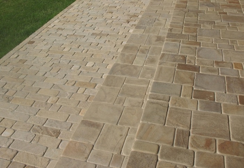 окатанная брусчатка из песчаника природного   - <ro>Изображение</ro><ru>Изображение</ru> #2, <ru>Объявление</ru> #1645101