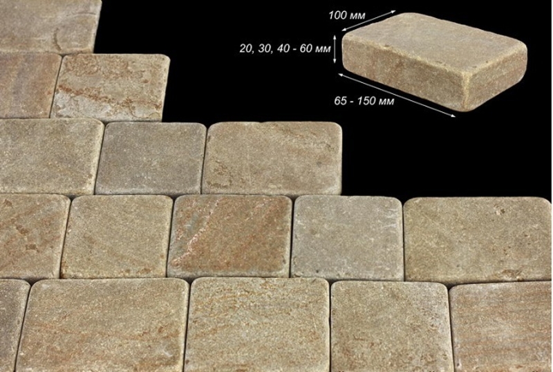  Брусчатка окатанная из песчаника  - <ro>Изображение</ro><ru>Изображение</ru> #1, <ru>Объявление</ru> #1674553