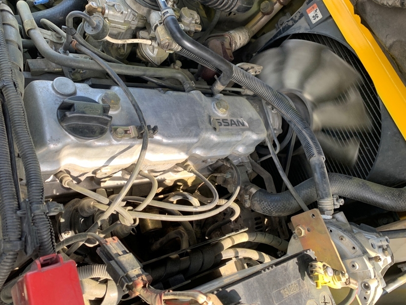 Газ-бензиновый погрузчик Nissan с мачтой триплекс  - <ro>Изображение</ro><ru>Изображение</ru> #7, <ru>Объявление</ru> #1696554